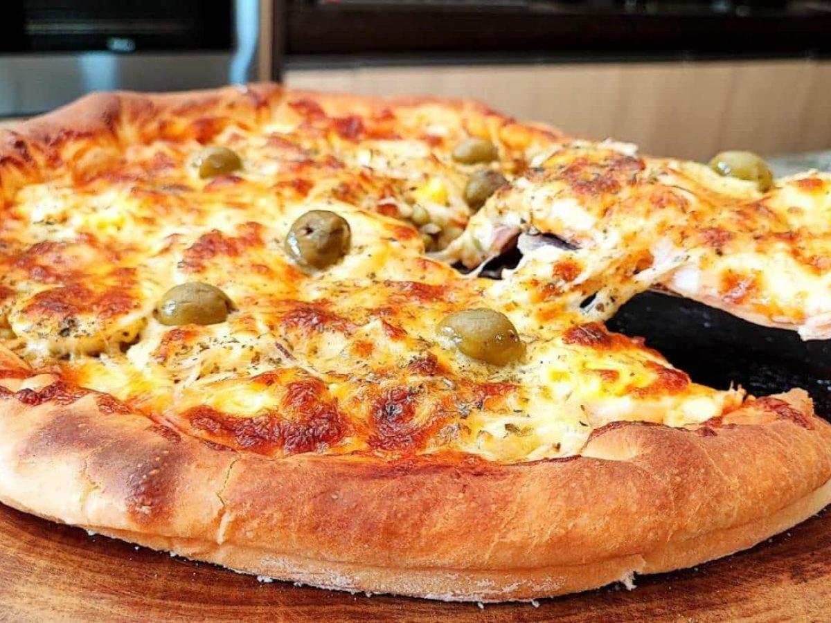 PIZZA GIGANTE 20 FATIAS - 4 SABORES