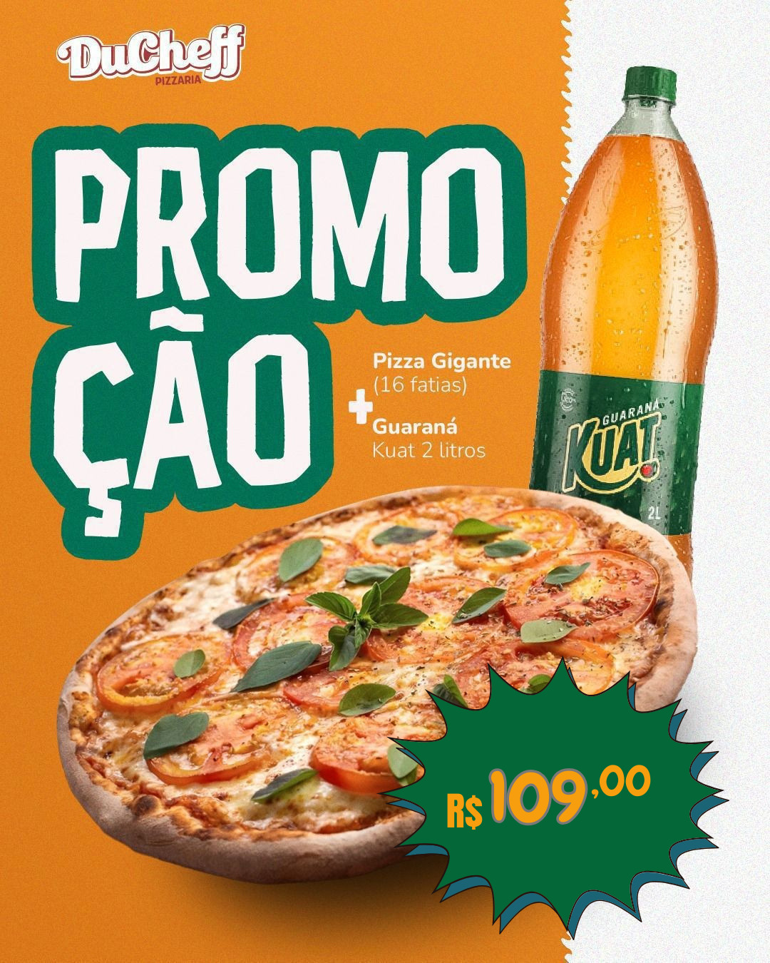 Gigante Sabores Especiais + Kuat 2l